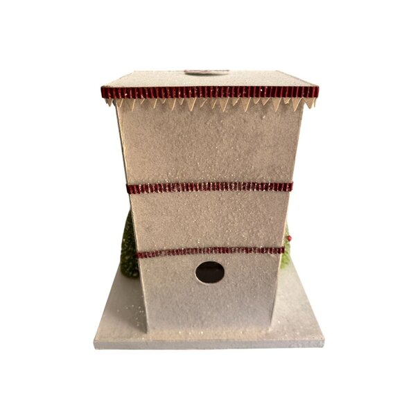 Bethany Lowe Christmas Peppermint Paper House Decor Hand Signed LC2483 - Picture 3 of 8